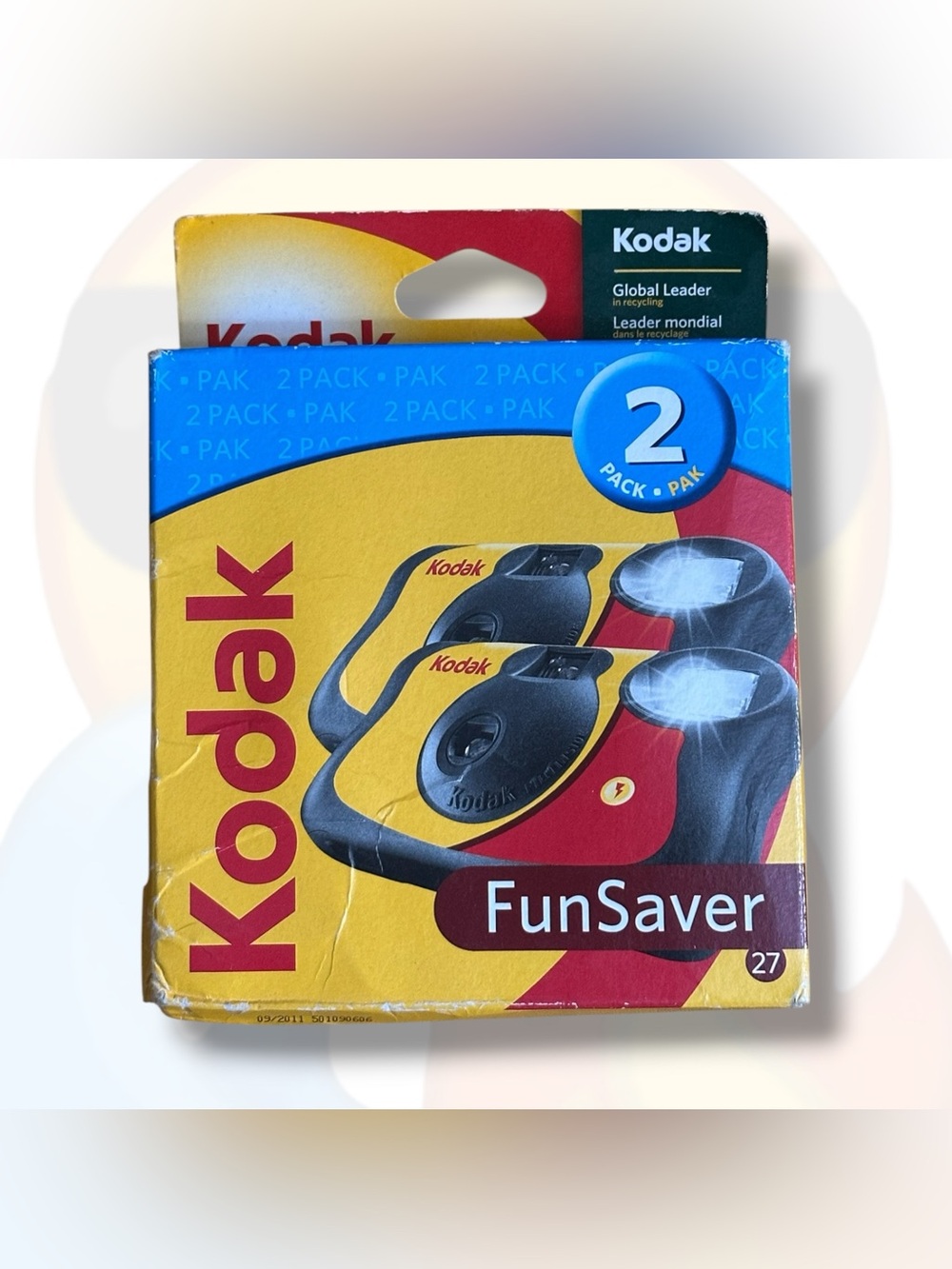 Kodak 2009 FunSaver 35mm Disposable Camera 2-Pack